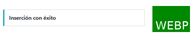 insertar reglas de imagenes webp en htaccess con exito